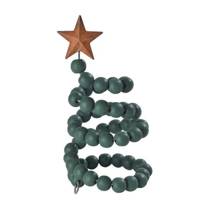 Creative Wooden Christmas Decoration Ornaments Green - Shop at LoveMi