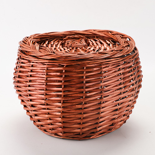 Woven Rattan Storage Basket, picture 5 of 10