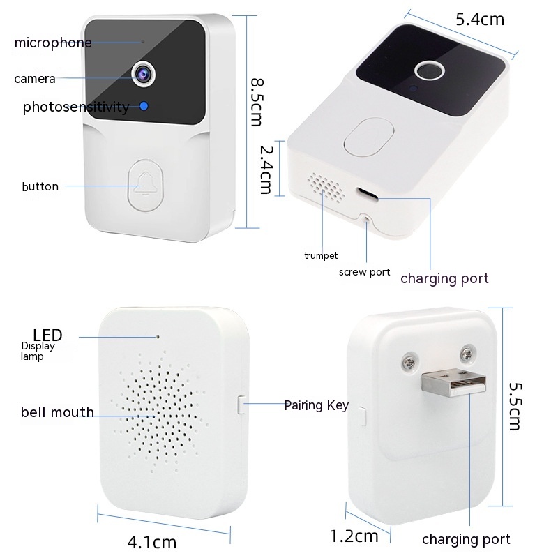 Video Doorbell Wireless Remote Home Monitoring Video — foto 7