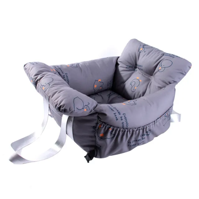 Outdoor Portable Cat Kennel Safety Seat Graffiti Gray - Shop at LoveMi
