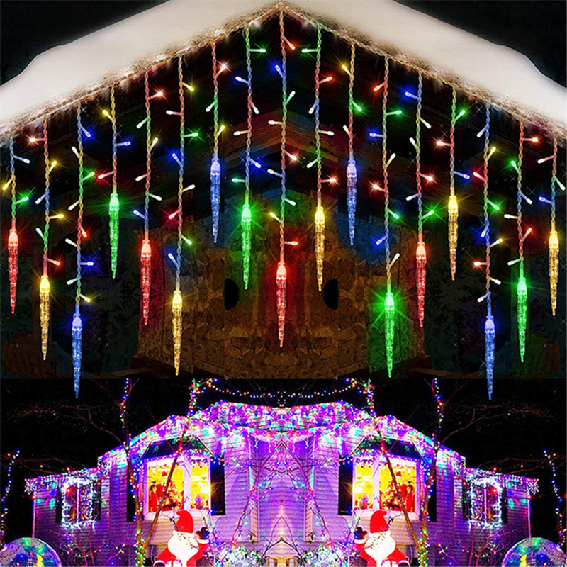 Title 5, Icicle Light Bar LED Light String Party Decorat...