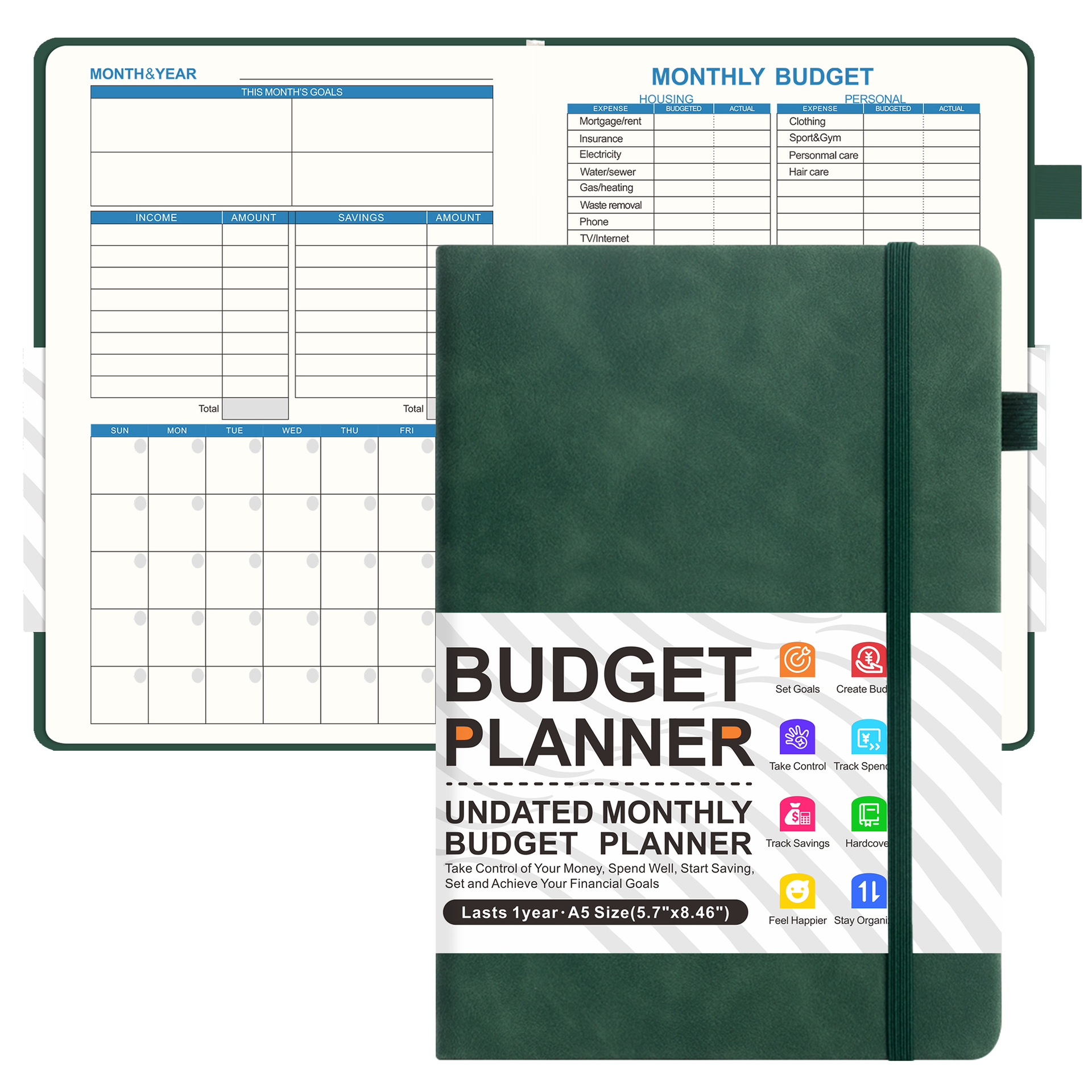 A May Plan English Budget Notebook Financial Ledger thumbnail 7