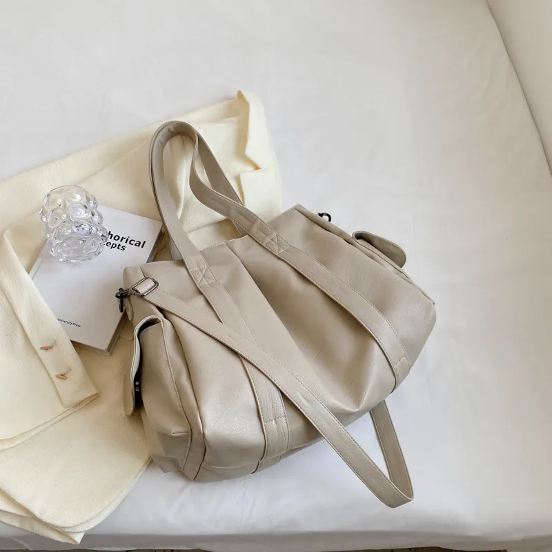Women's Casual All-match Shoulder Bag - Beige
