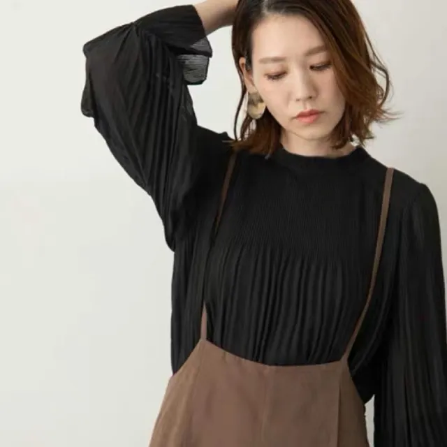 Women's Chiffon Shirt Loose All matching T shirt Black - Shop at LoveMi