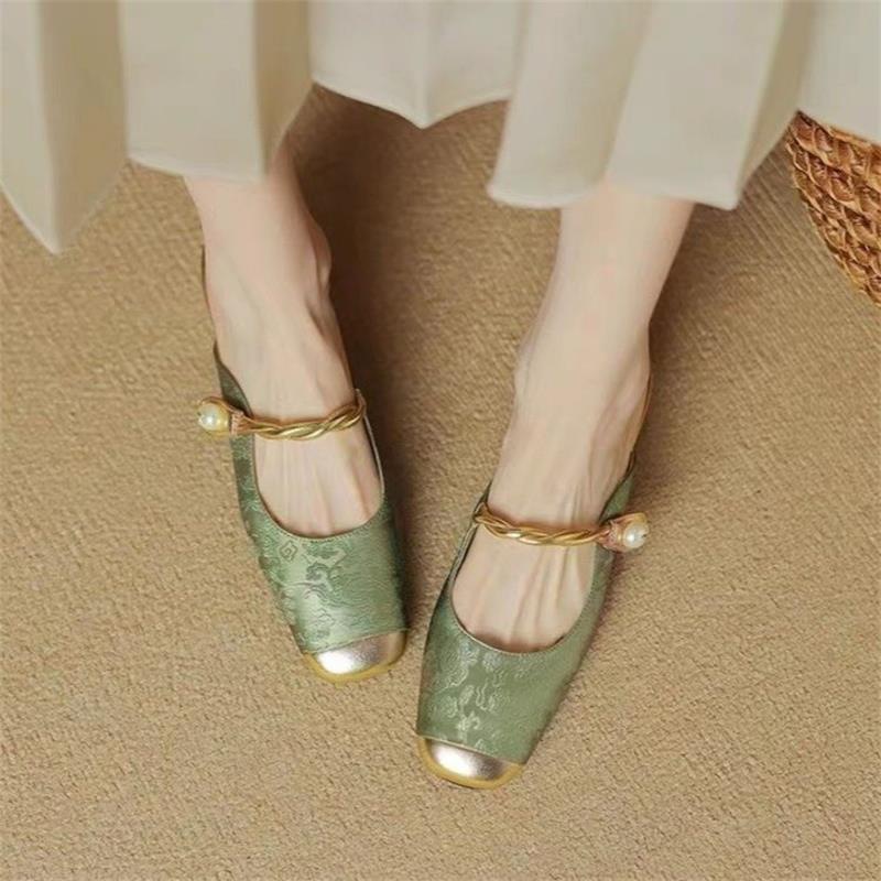 Women's Closed Toe Half Slippers