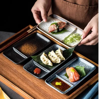 Dumplings Flat Ware Creative Frame Sauce Seasoning Dish