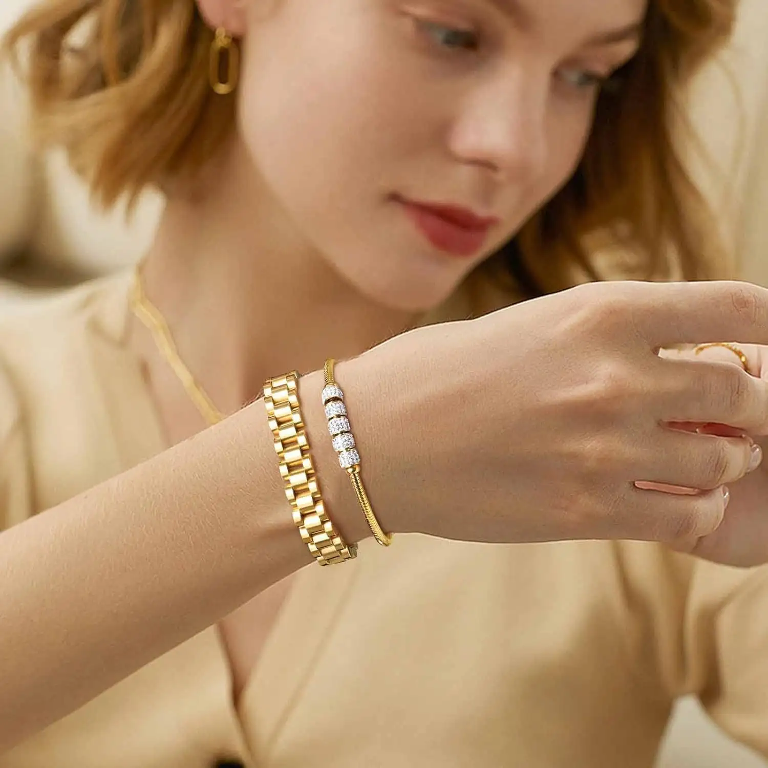Adjustable Personalized Women's Bracelet
