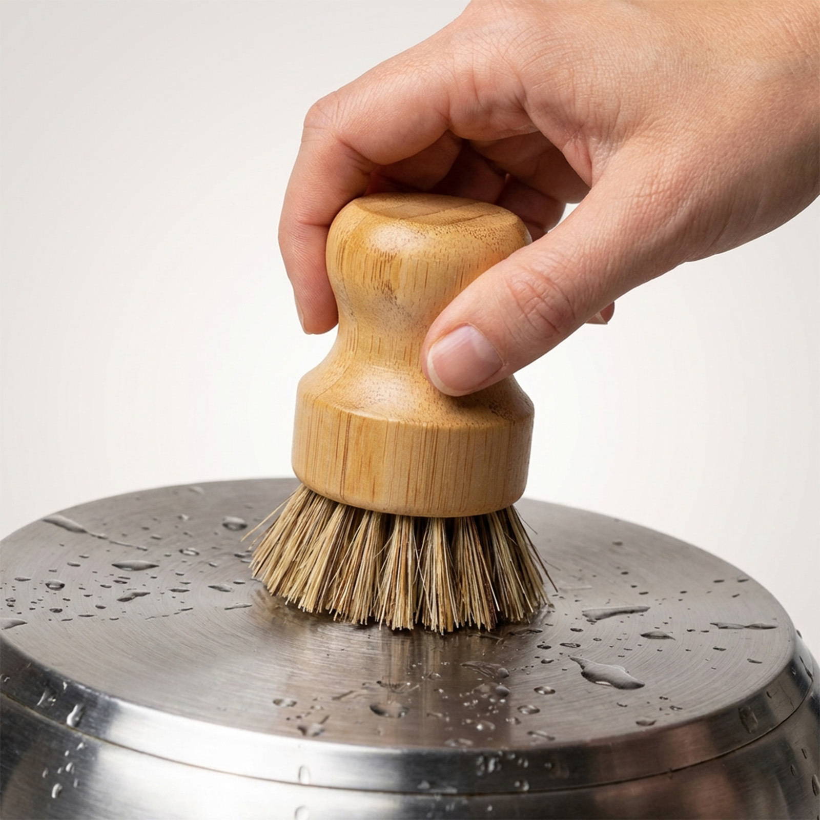 Short-handled Pot Brush