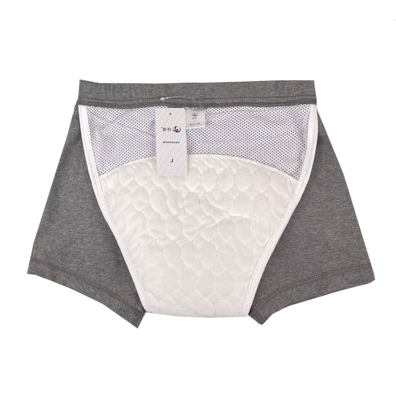 Men's Washable Pure Cotton Breathable Leak Proof Underwear