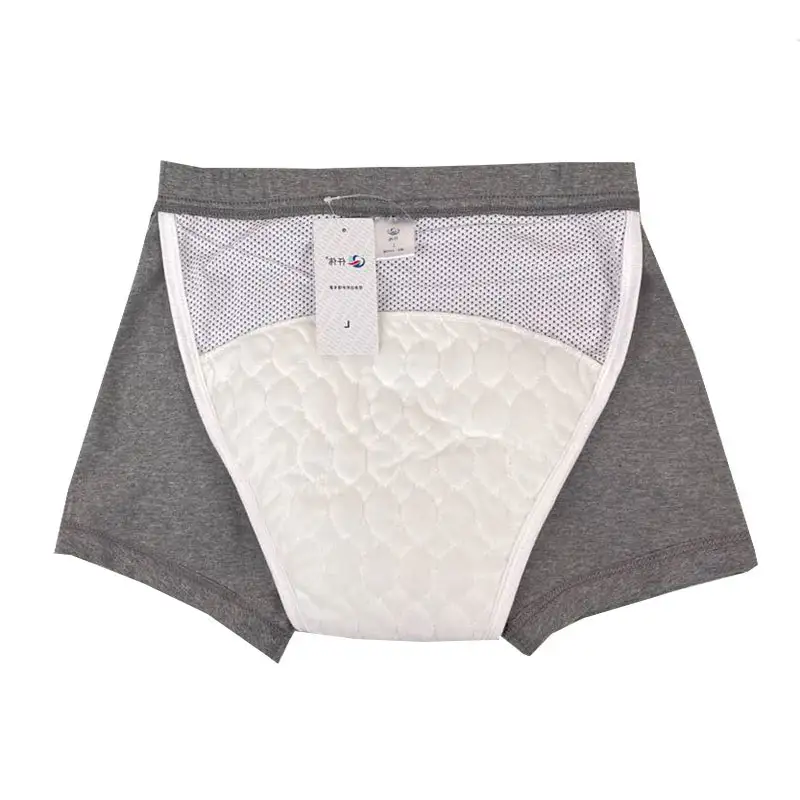 Men's Washable Pure Cotton Breathable Leak Proof Underwear