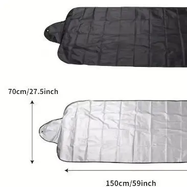 All-Weather Heavy Duty And Reversible Snow Glass Protector