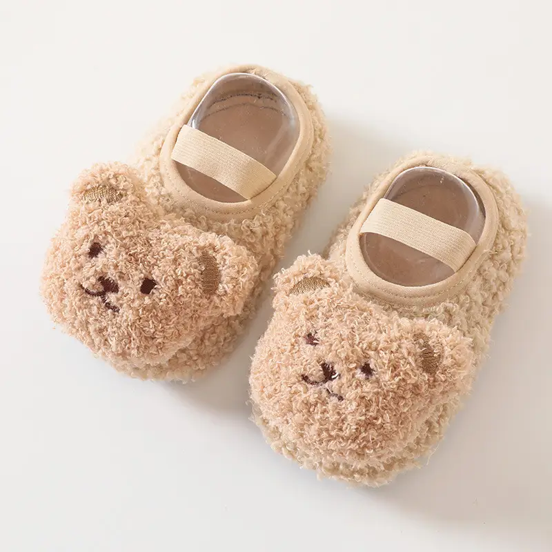Baby Floor Socks Winter Thickened Baby Indoor Shoes Non-slip