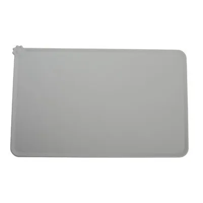 No Plus sized Silicone Pet Placemat Dog's Paw Pet Cat Dog Food Bowl Pad Gray - Shop at LoveMi