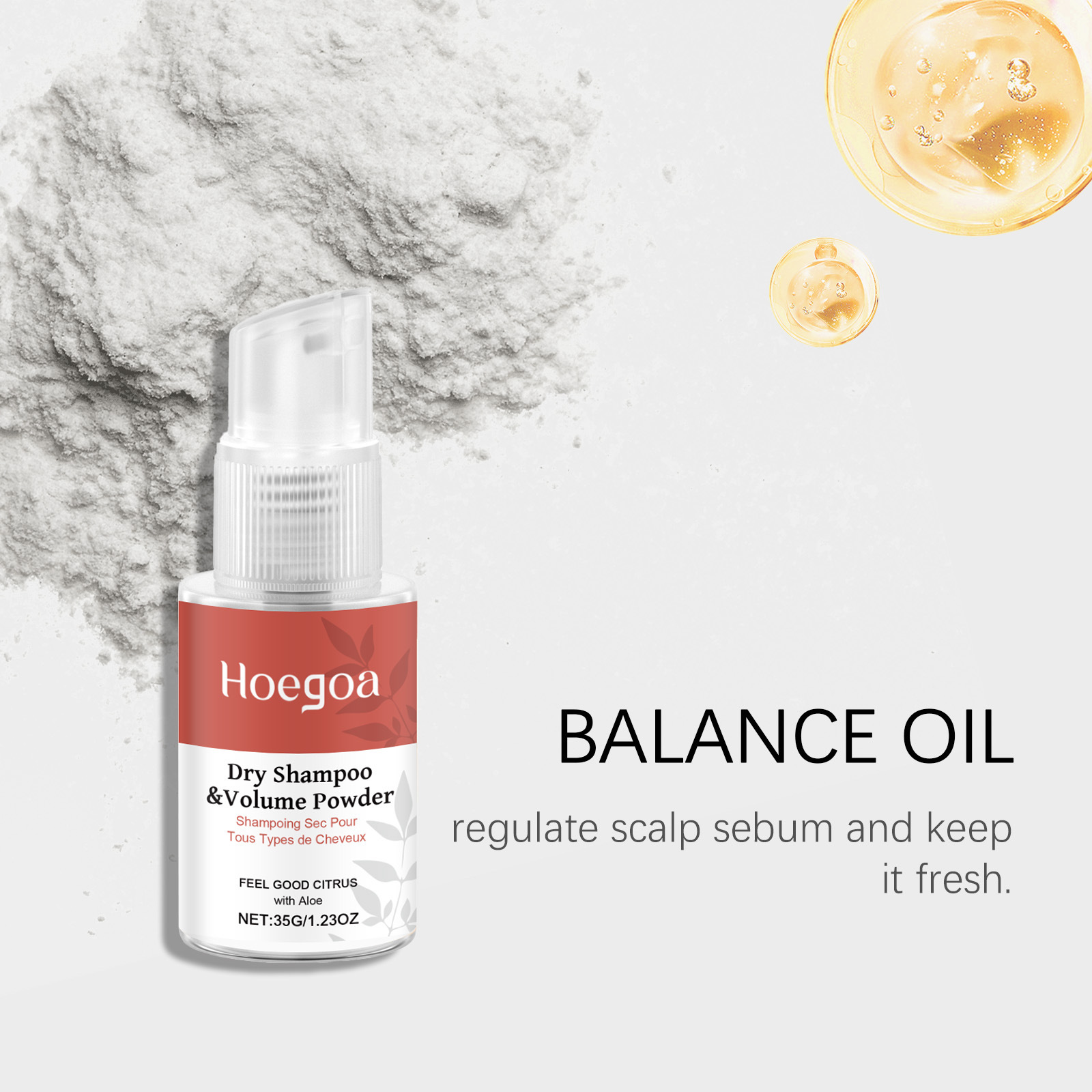 HOEGOA Waterless Dry Cleaning Spray Gentle Nourishing Serum