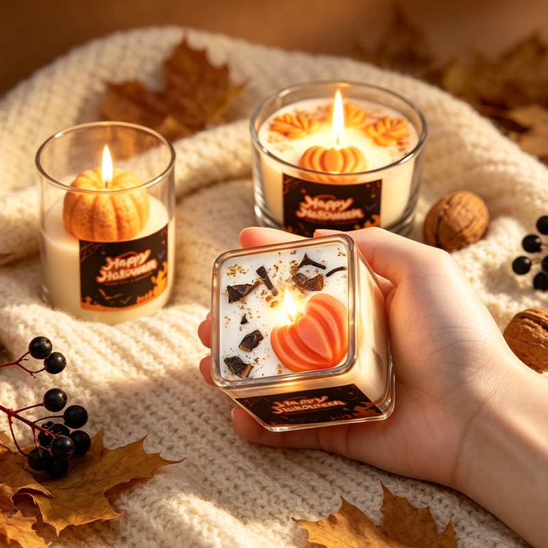 Creative Halloween Pumpkin Scented Candle