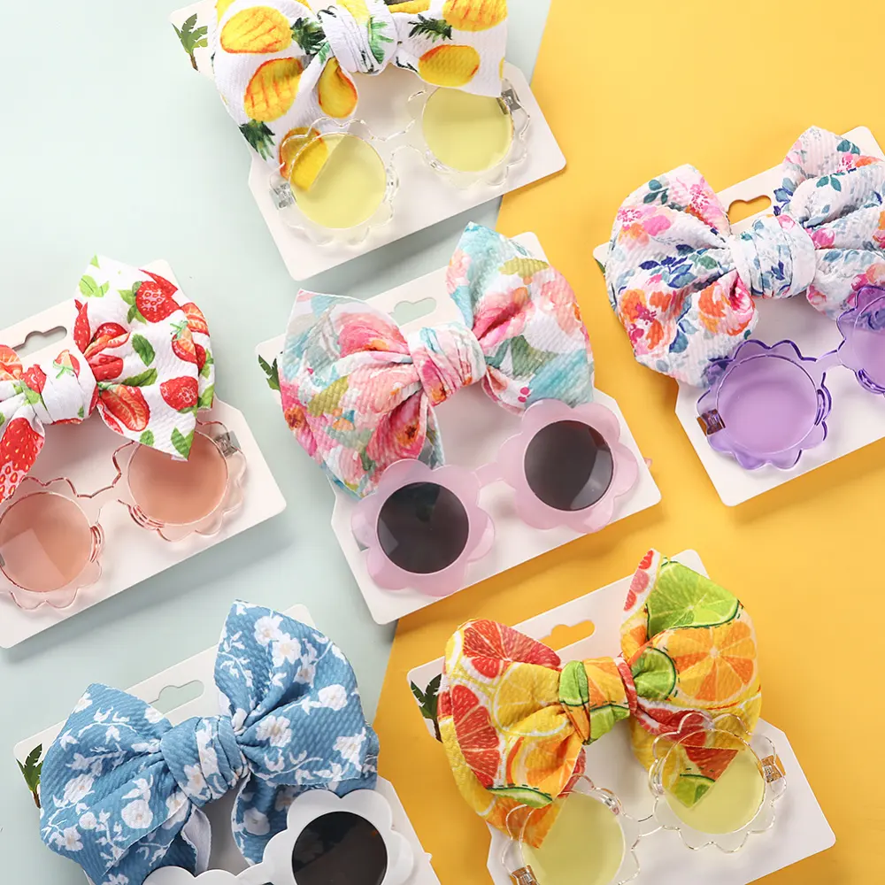 Kids Sunglasses Hair Band Set Fashion Boys and Girls