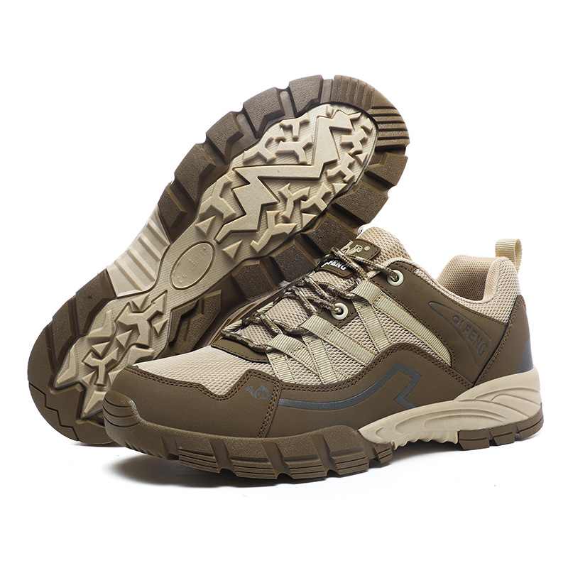 Hiking Boots With A Mesh Upper Breathable And Non-slip Lightweight Airy Casual Shoes
