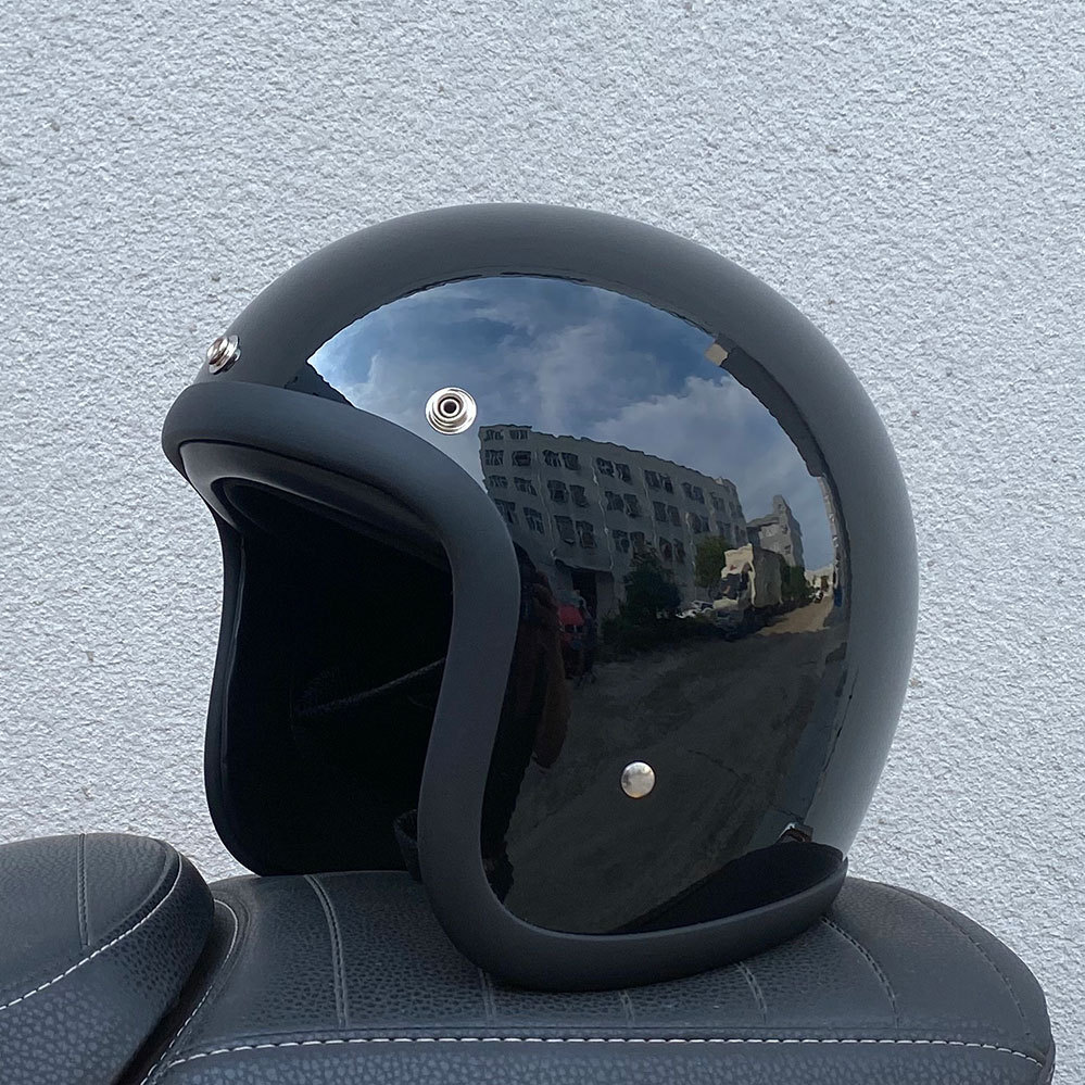 Helmet Half Helmet Retro Helmet FRP Motorcycle Helmet