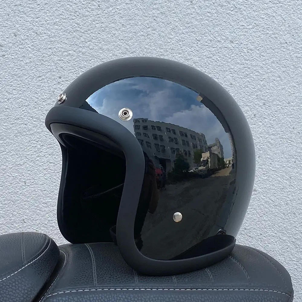 Helmet Half Retro FRP Motorcycle