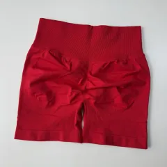 High Waist Stretch Breathable Quick-drying Running Seamless Shorts Sports Yoga Shorts - View 1