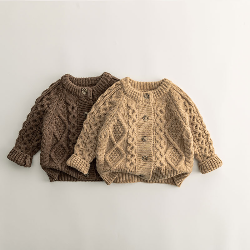 Title 11, Maglione in maglia spessa stile Baby Idle, capp...