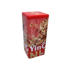 Comprehensive Nuts Iron Boxed New Year Goods Festive Gift Nuts Roasted Nuts Mixed Flavor - Comprehensive Nuts - View 1