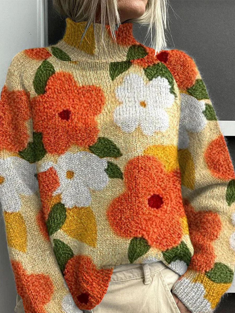 New Christmas Abstract Printing Casual Cloak Coat Cardigan - Color 20-4Xl