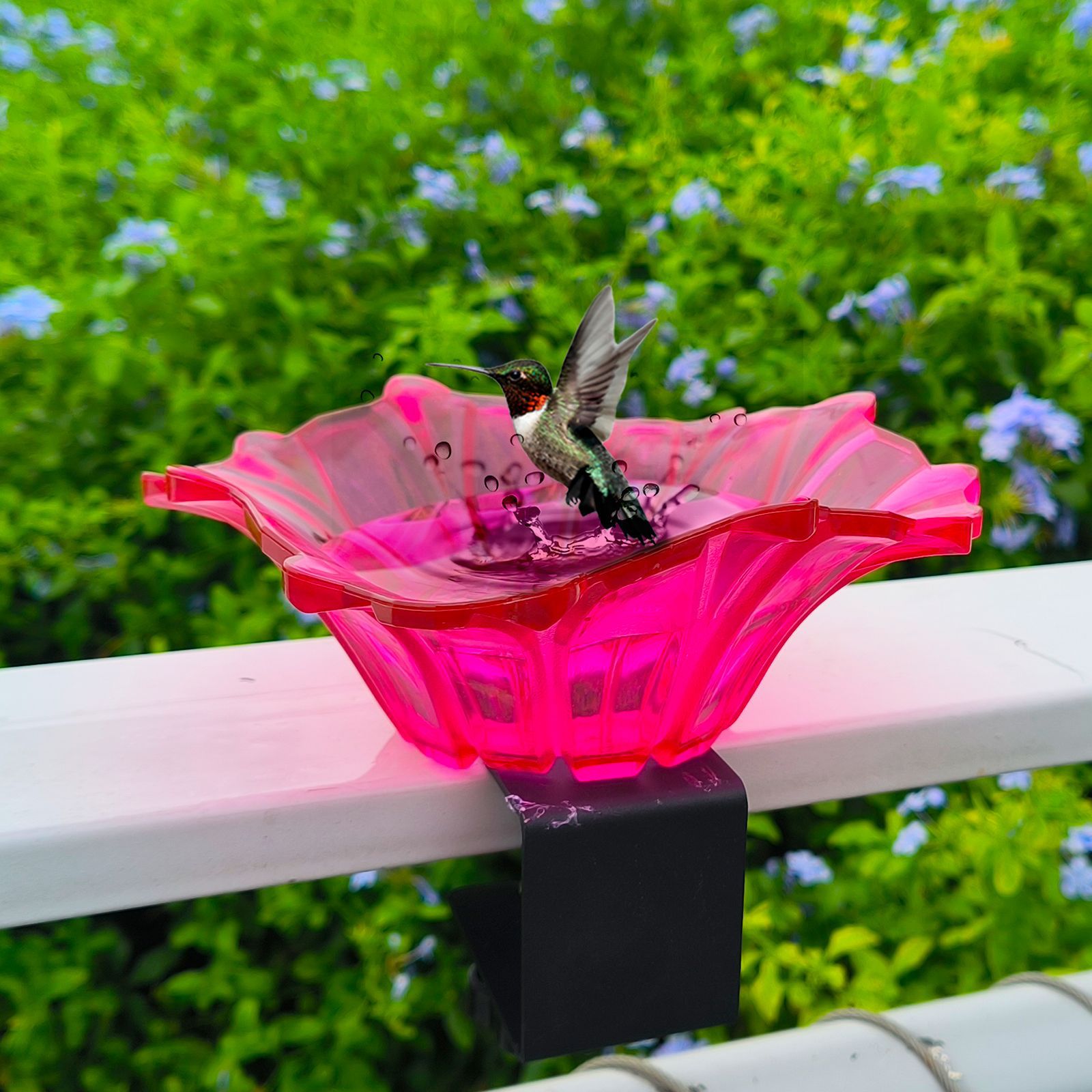 Title 10, Outdoor Garden Miniature Bird Tub Feeder