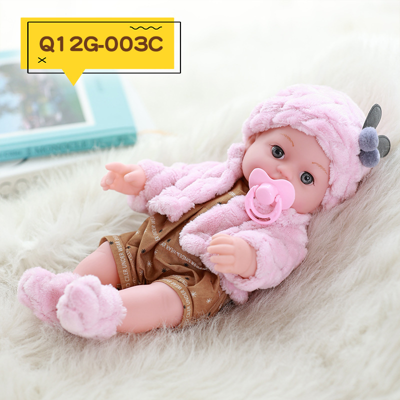 12-inch Soothing Simulation Doll For Girls' Playhouse Toys - Image 1