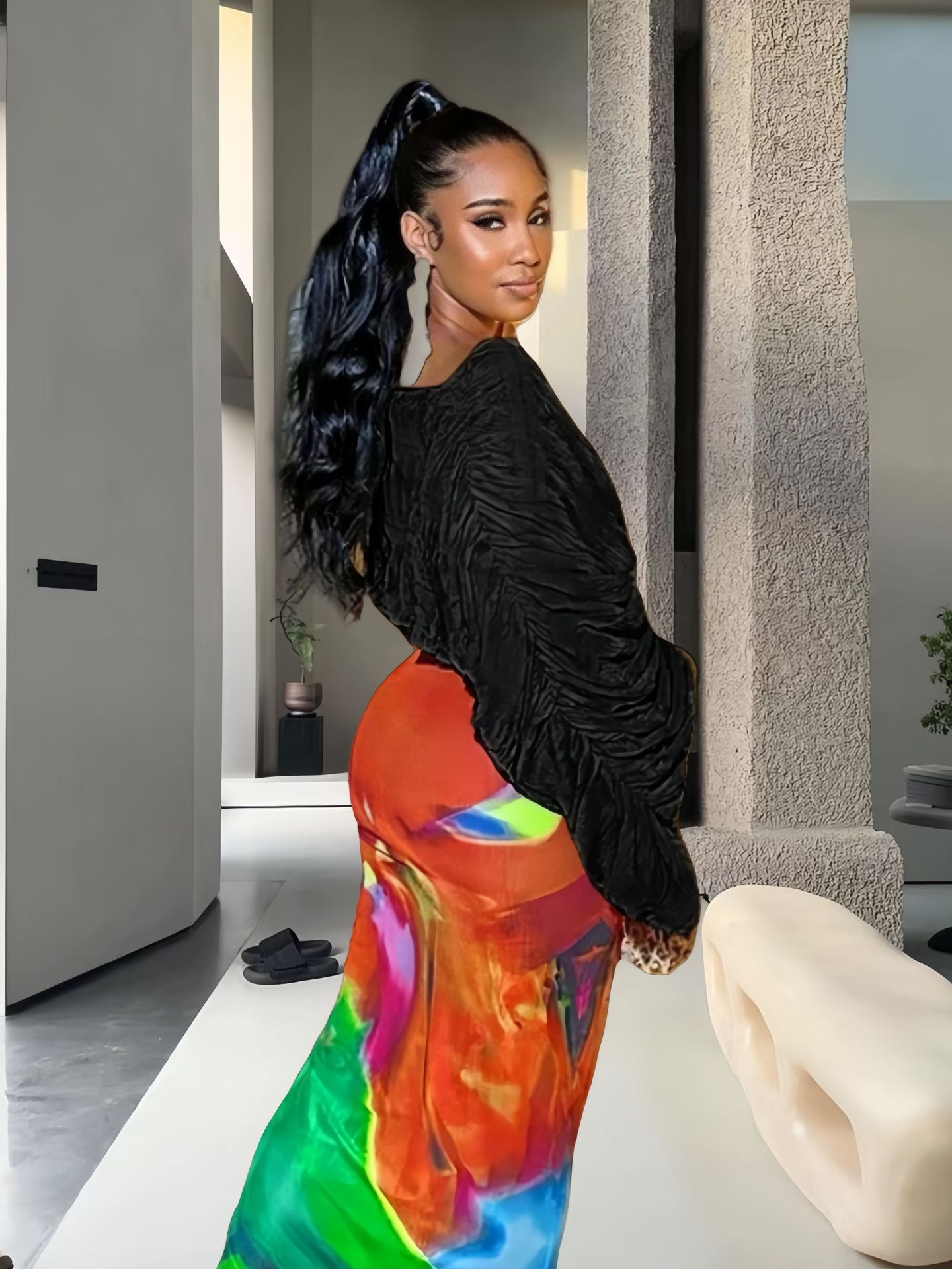 Women's Fashion Short Casual Temperament Top B103a004 9446 43a7 9634 D644e1b50c43