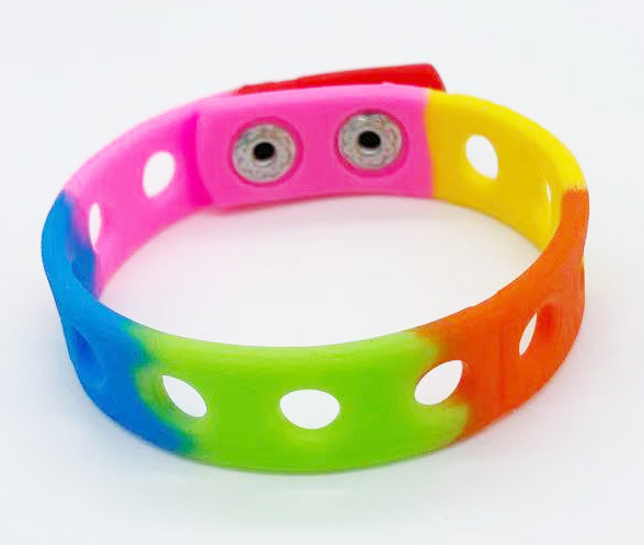 Fashion Silicone Hole Bracelet Jewelry