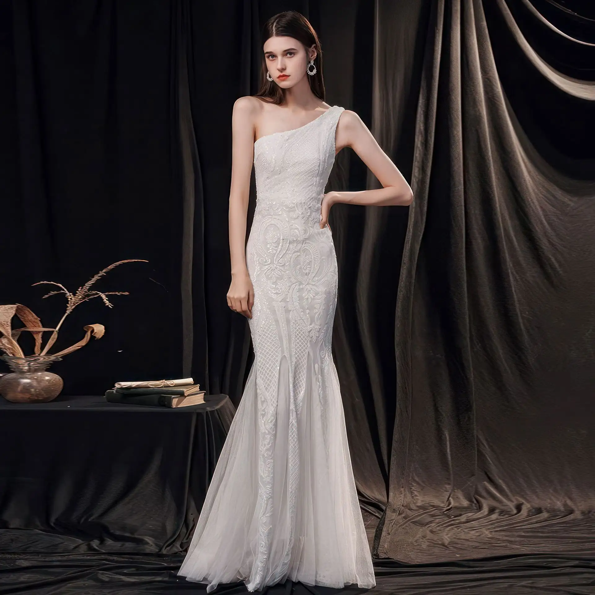 Women's High-end Entry Lux Elegant Socialite Dinner