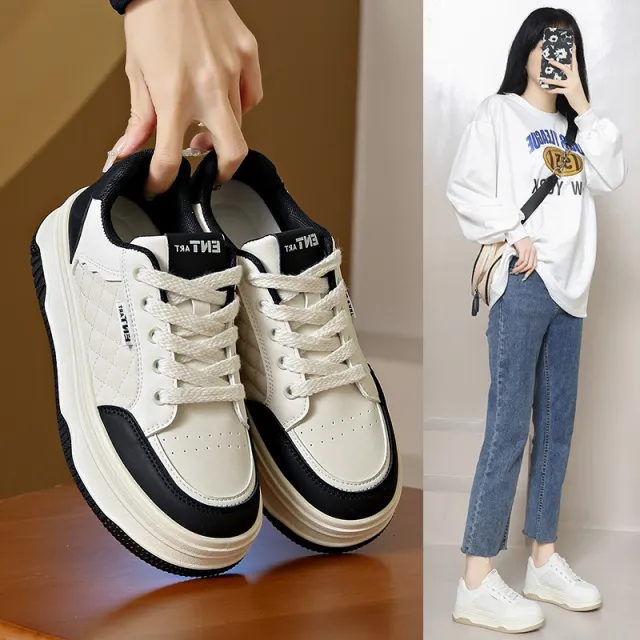 All matching And Lightweight Sneakers Casual Breathable Shoes Black - Shop at LoveMi