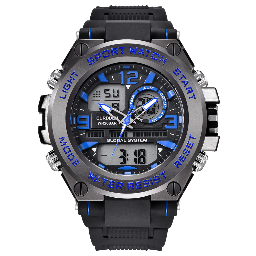 Men's Fashion Belt Multi-functional Watch