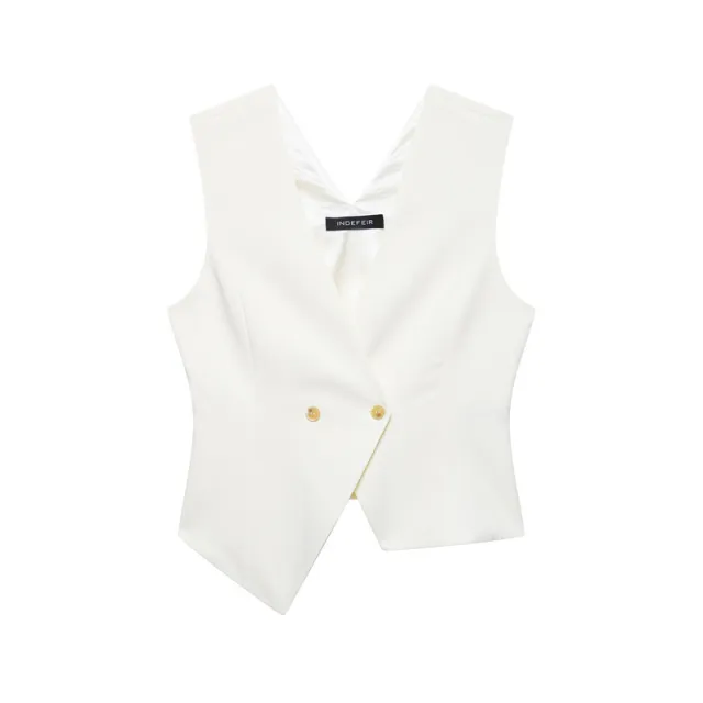 Summer V neck Wear Asymmetric Vest - Shop at LoveMi