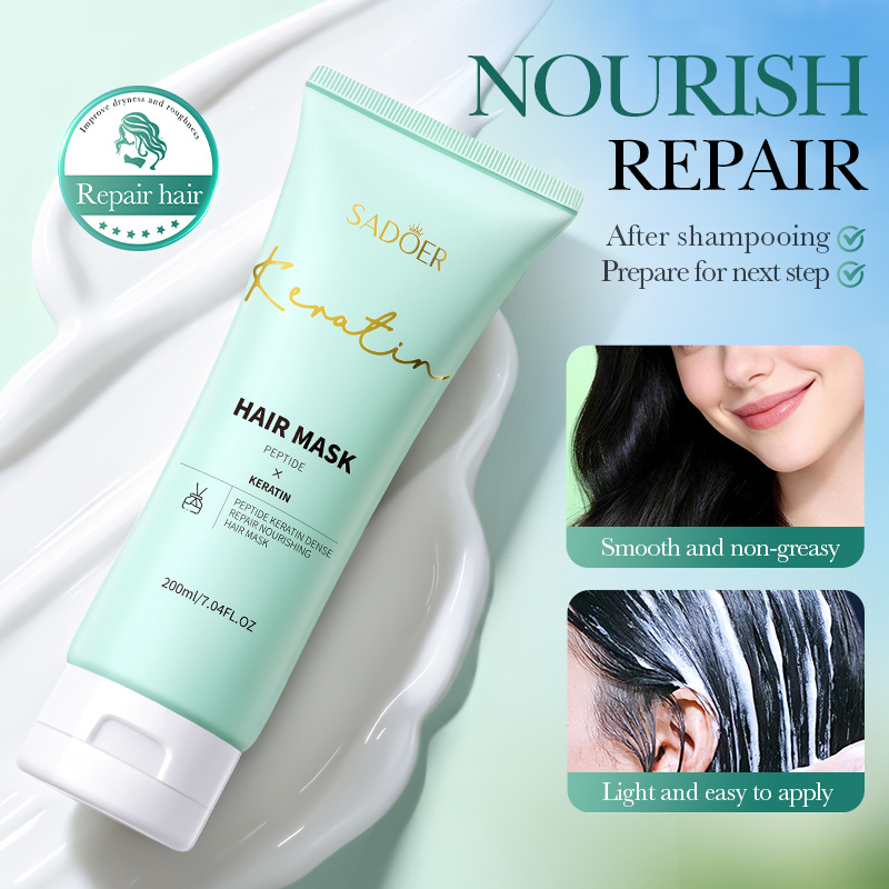 All-English Peptide Keratin Hair Mask 4