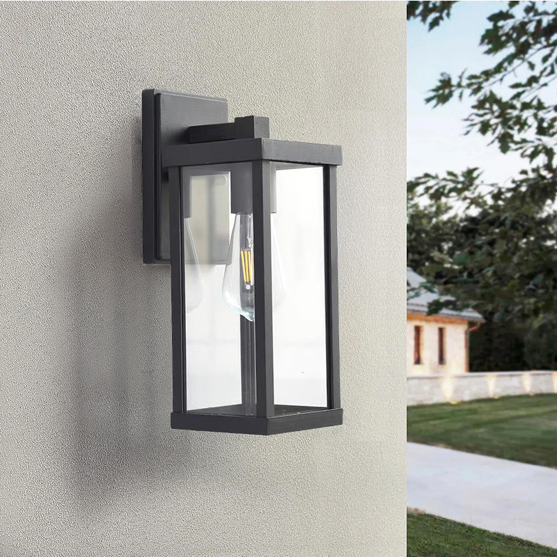 American Simple Outdoor Waterproof Wall Lamp