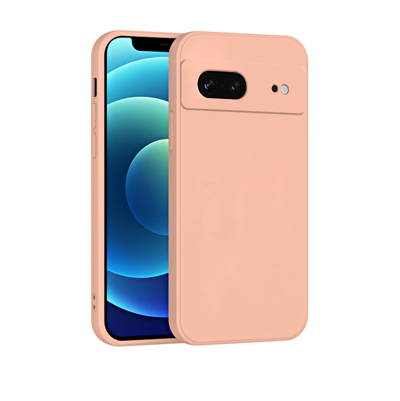 Straight-edged Silicone Pixel 10 Pro Phone Case