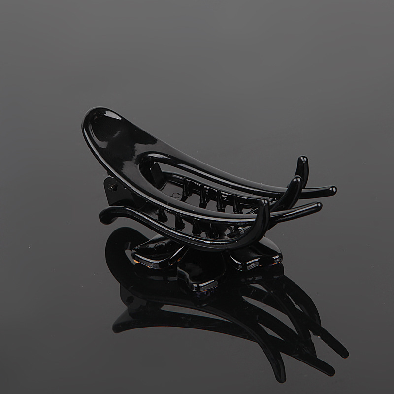 Barrettes Back Head Three-jaw Clamps Rhinestone Flower 4