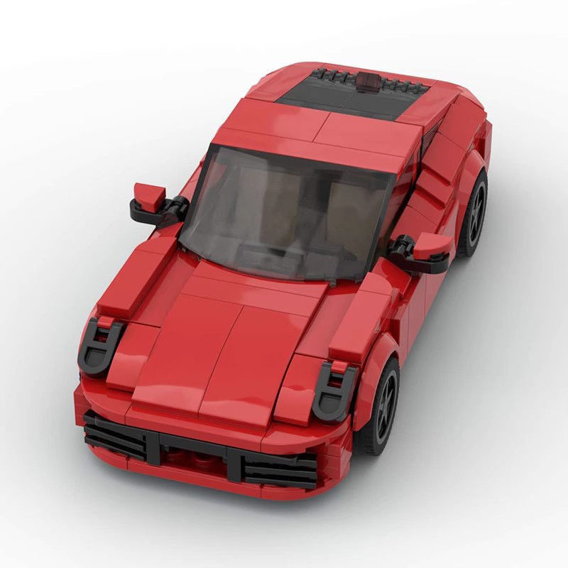 Building Blocks Boy Racing Model Toy