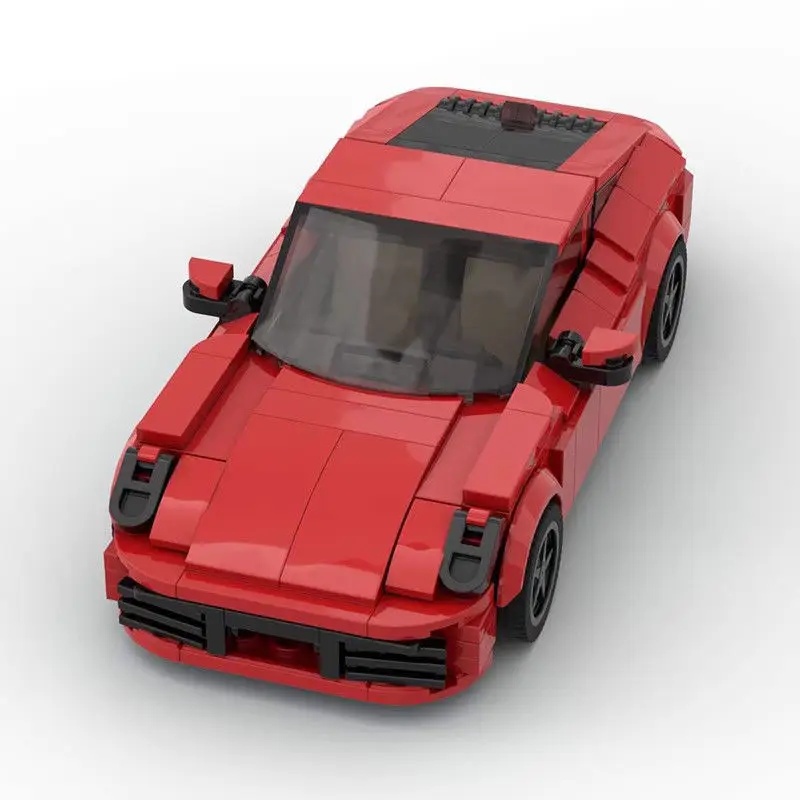 Building Blocks Boy Racing Model Toy