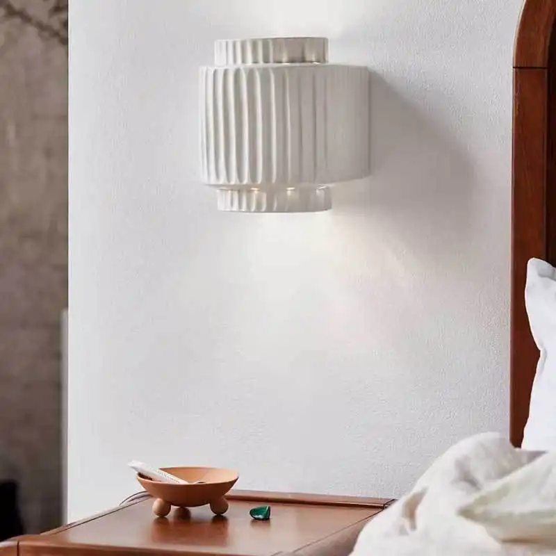 Living Room Hallway Background Wall Wabi-sabi Style Lighting Wall Lamp