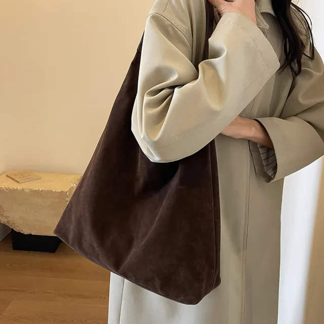 Frosted Vintage Bag Women's Hand Shoulder Texture Coffee - Shop at LoveMi