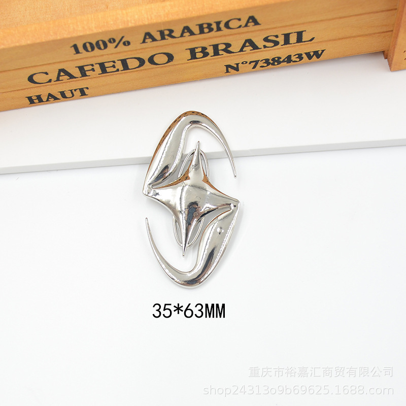 10 Round Cross Brooch