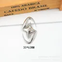 10 Round Cross Brooch