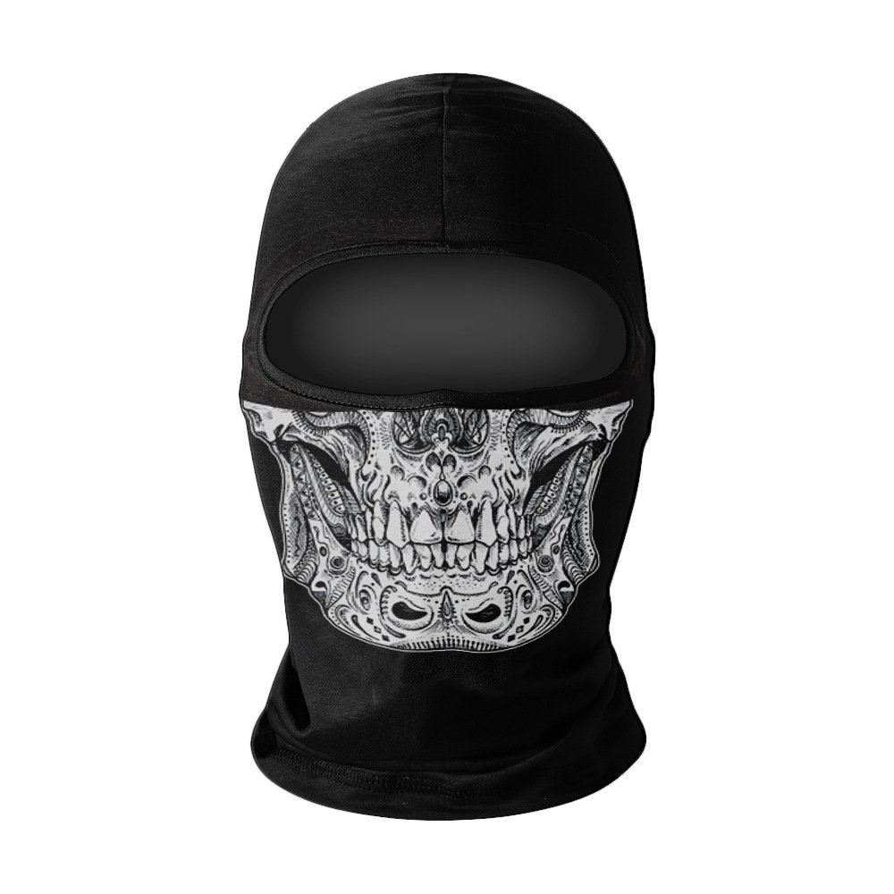 Summer Breathable Full Face Outdoor Sun Protection Quick-drying Ice Silk Headgear 23