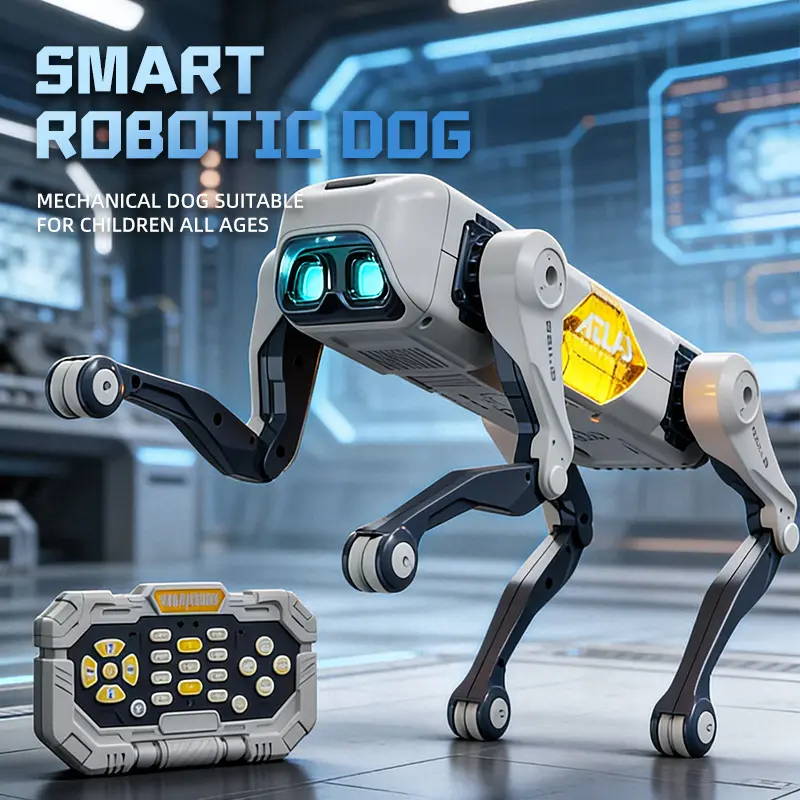 Bionic Quadruped Robotic Dog Toy Plastic