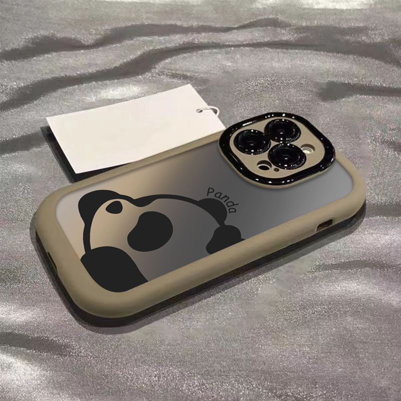 Gradient Panda Phone Case Silicone All-inclusive