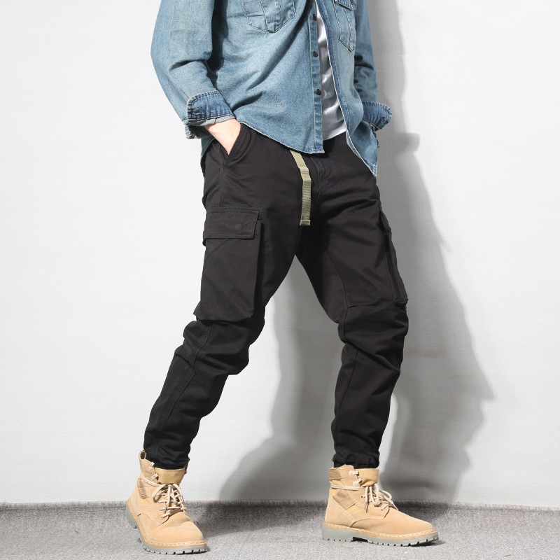 Fashion American Multi-pocket Cargo Pants Men 3
