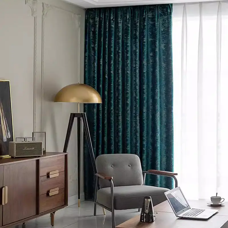 High-end Living Room Curtains In A European-style